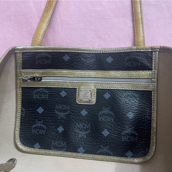 MCM Monogram Tote Bag - Picture 9 of 16